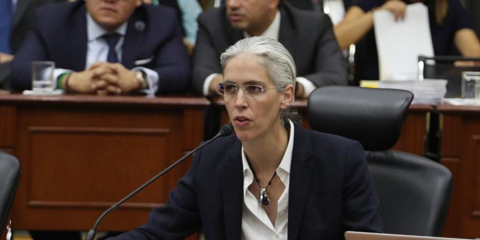 Alejandra Pamela San Martín Ríos, exconsejera electoral del INE.