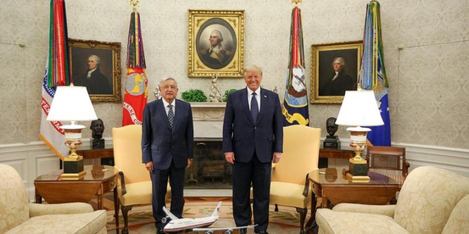 Donald Trump y Andrés Manuel López Obrador.
