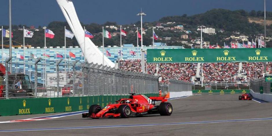 Una carrera de la F1, durante la Temporada 2019