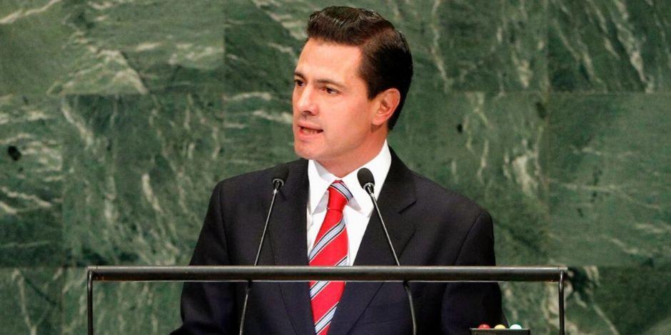 El expresidente de México, Enrique Peña Nieto.