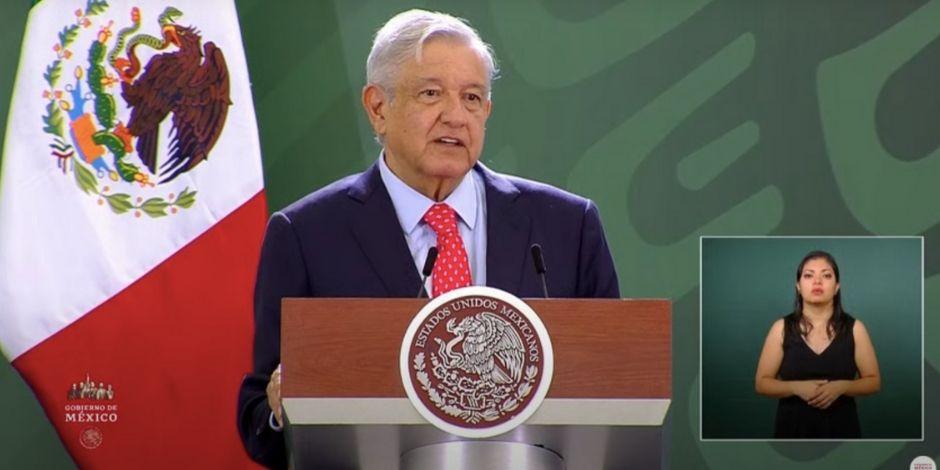 El presidente de México, Andrés Manuel López Obrador, el 16 de julio de 2020.