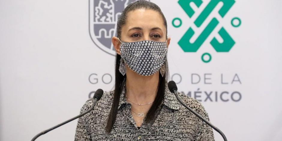La jefa de Gobierno de la Ciudad de México, Claudia Sheinbaum.