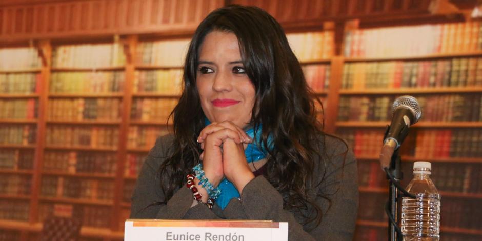 Eunice Rendón en una imagen de archivo.