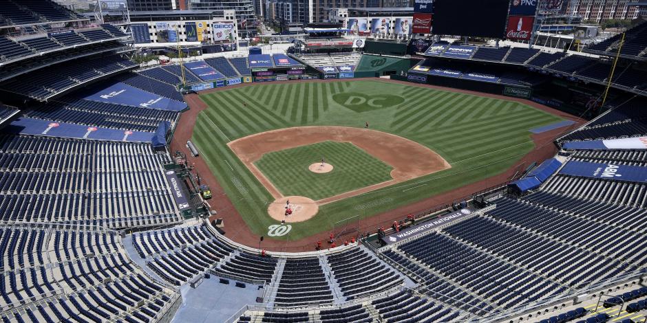 Panorámica del Nationals Park, sede del duelo de este jueves entre el conjunto de Washington y Yankees.