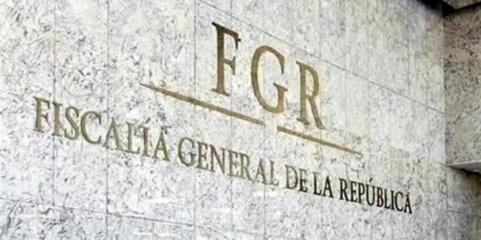 Fachada de la Fiscalía General de la República (FGR).