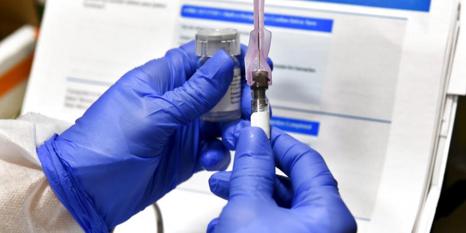 Vacuna experimental para combatir el nuevo coronavirus.