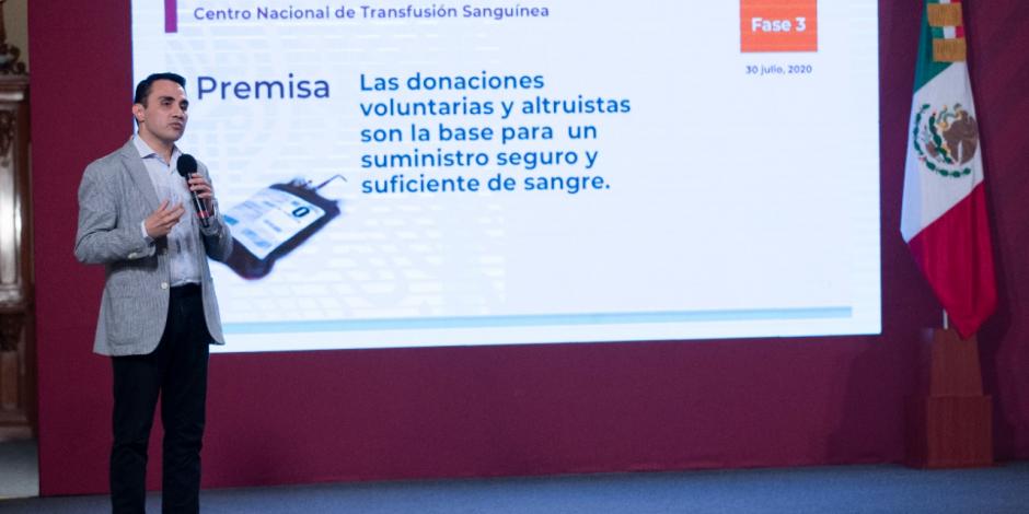 Jorge Trejo Gómora, director general del Centro Nacional de Transfusión Sanguínea (CNTS) advirtió que el año pasado sólo 7.1 por ciento de las donaciones fueron de carácter voluntario.