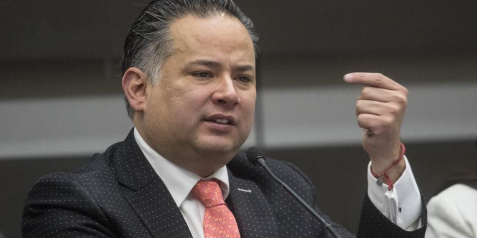 Santiago Nieto, titular de la UIF, fue cuestionado sobre si piensa ser candidato a la gubernatura de Querétaro..