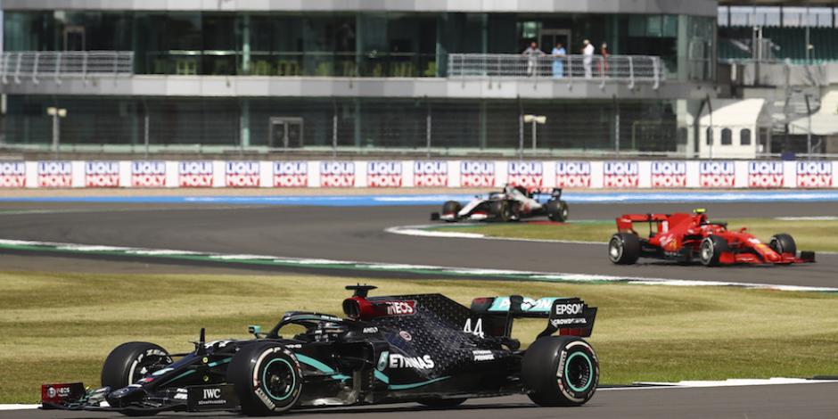 Lewis Hamilton, en la competencia del pasado fin de semana en Gran Bretaña.