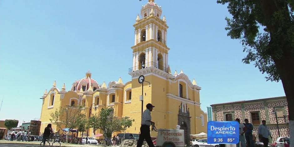 Iglesias en Puebla.