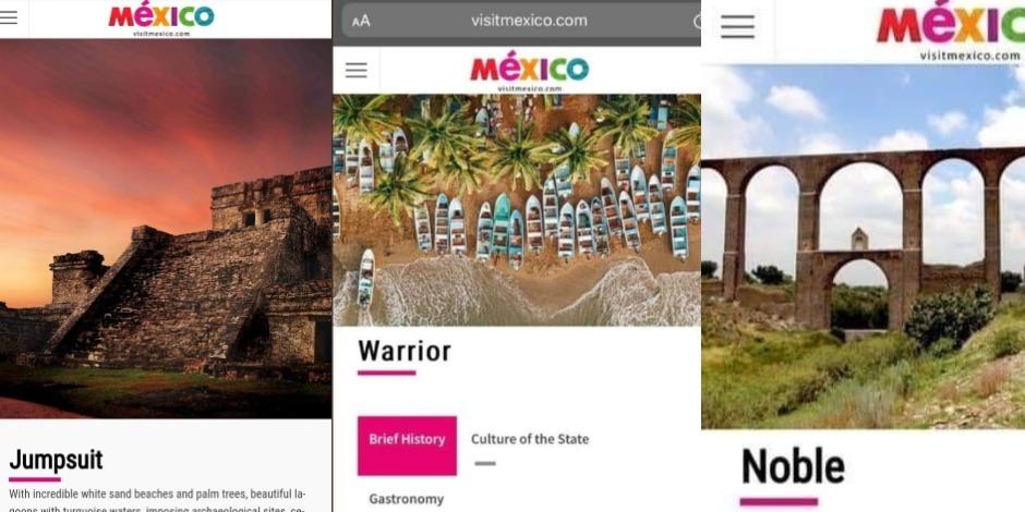 Visit México traduce literalmente los nombres de los estados del país para promoción turística