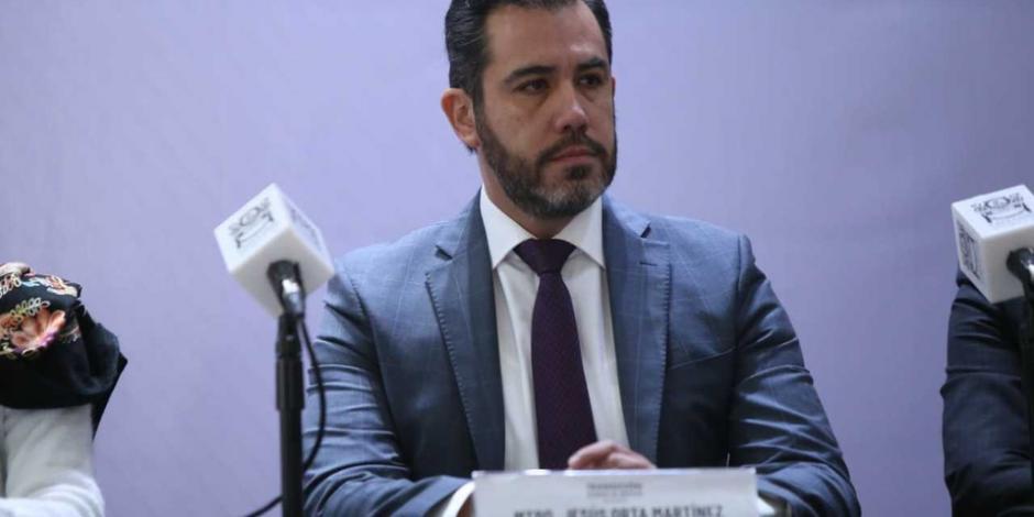 Jesús Orta, exsecretario de Seguridad Ciudadana de la Ciudad de México.