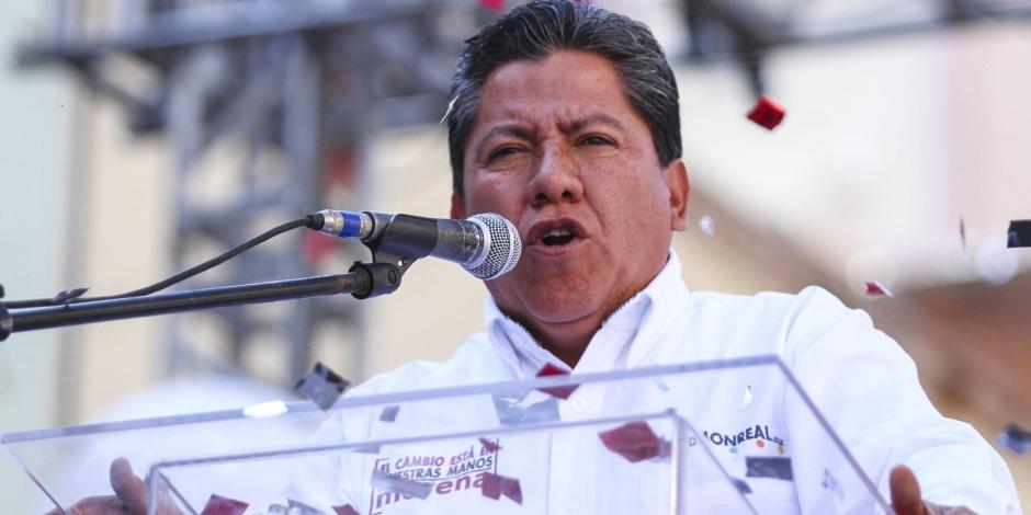 David Monreal encabeza las preferencias electorales en Zacatecas.
