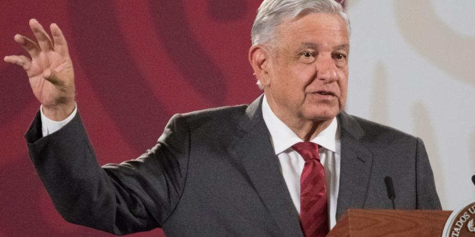 El presidente de México, Andrés Manuel López Obrador, el 10 de agosto de 2020.