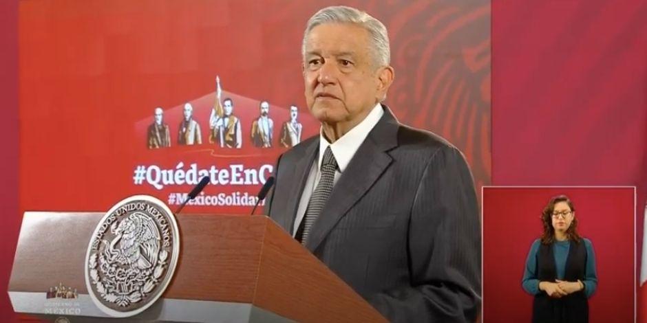 El presidente de México, Andrés Manuel López Obrador, el 12 de agosto de 2020.