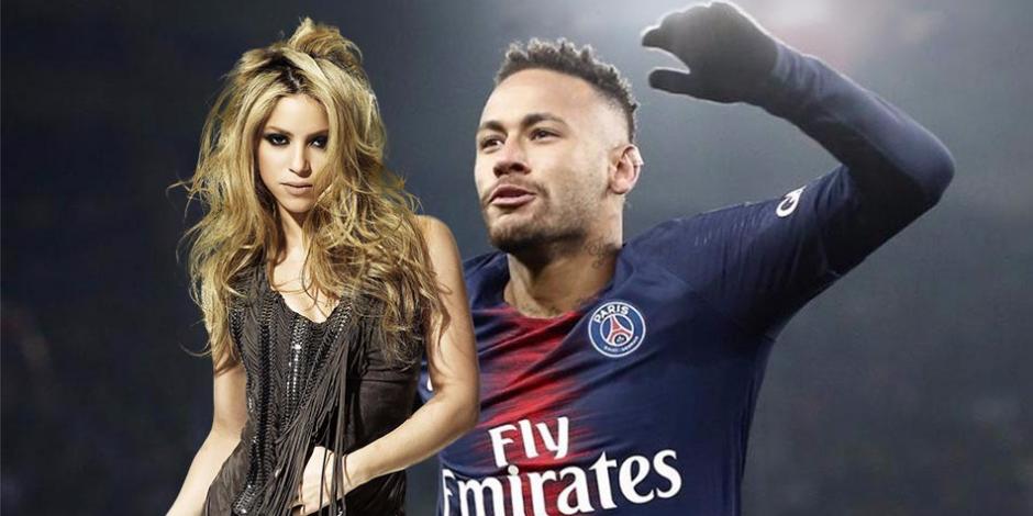 Neymar sorprendió en sus redes sociales con su imitación a la cantante colombiana.