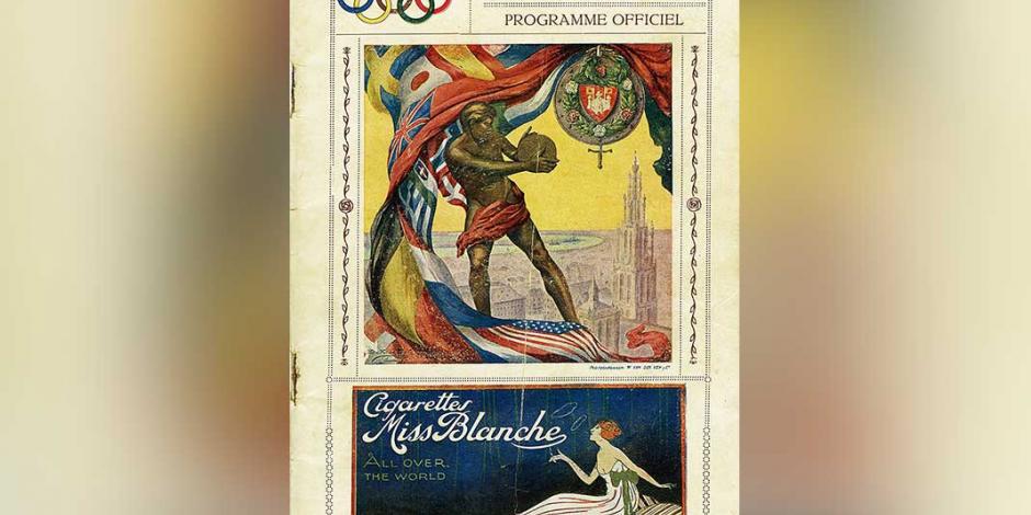 Programa oficial, Juegos Olímpicos de Amberes 1920.