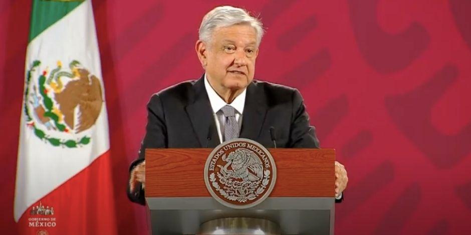 El presidente de México, Andrés Manuel López Obrador, el 17 de agosto de 2020.