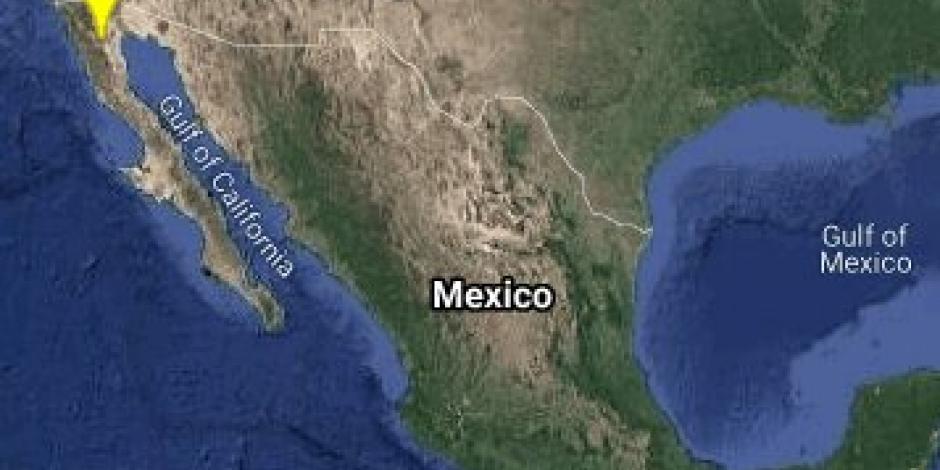 Sismológico Nacional ubica a 92 kilómetros al suroeste de Guadalupe Victoria el sismo de magnitud 5.2.