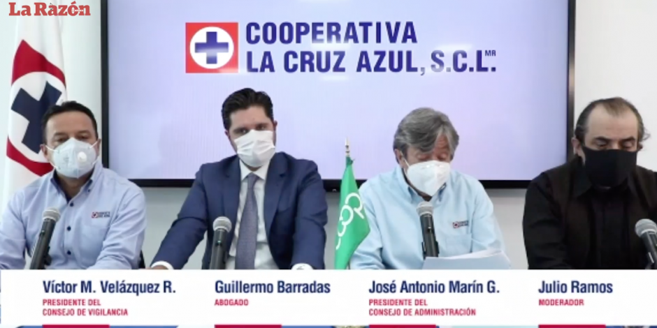 Videoconferencia del nuevo Consejo de Administración de la Cooperativa Cruz Azul.