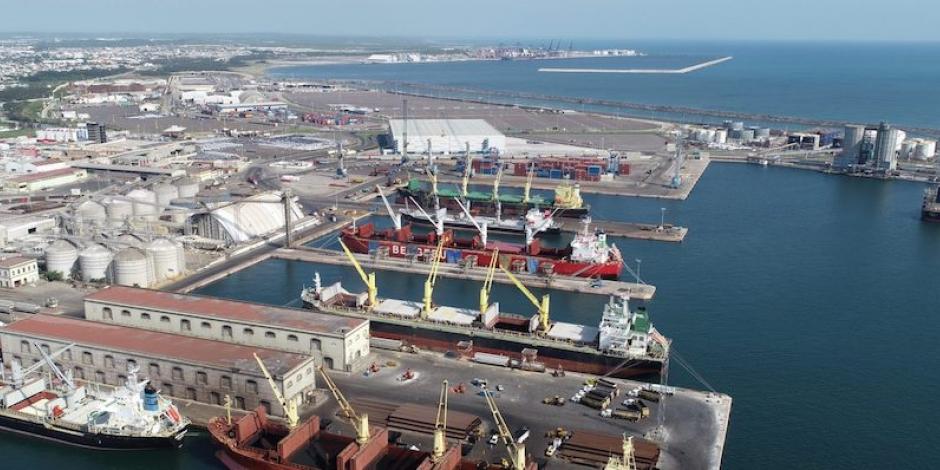 Vista panorámica del puerto de Veracruz, en imagen de archivo.
