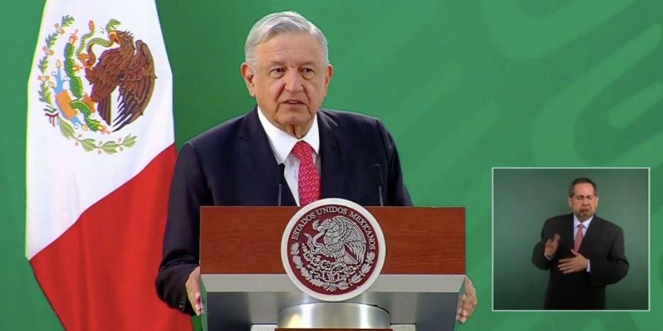 El presidente de México, Andrés Manuel López Obrador, el 19 de agosto de 2020.