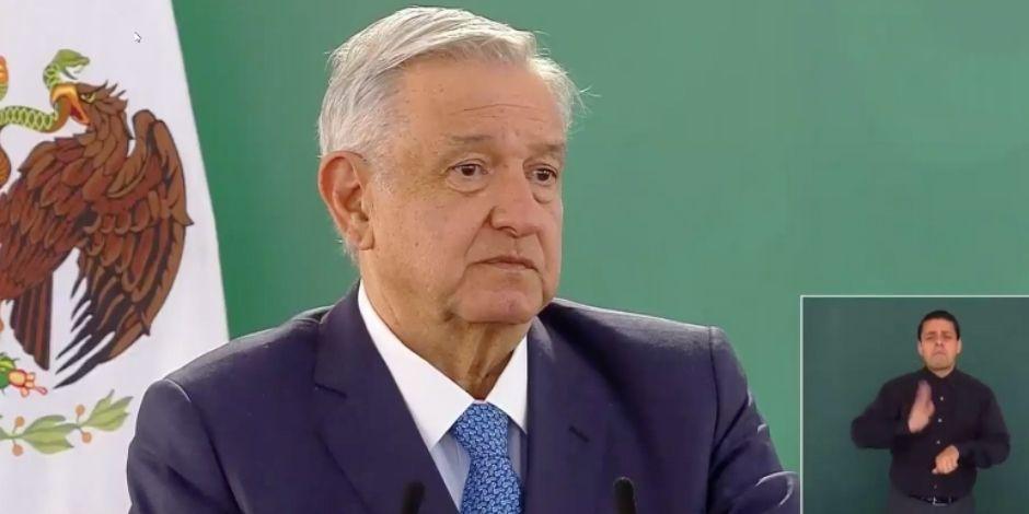 El presidente de México, Andrés Manuel López Obrador, el 20 de agosto de 2020.