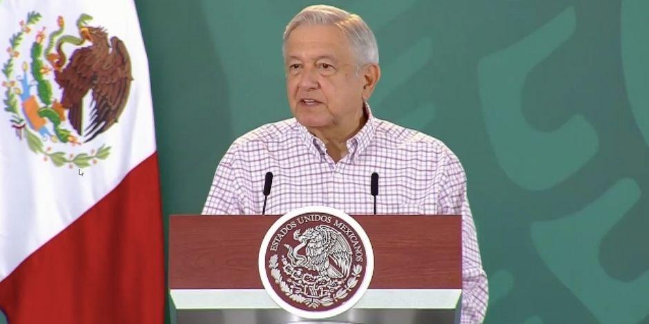 El presidente de México, Andrés Manuel López Obrador, el 26 de agosto de 2020.