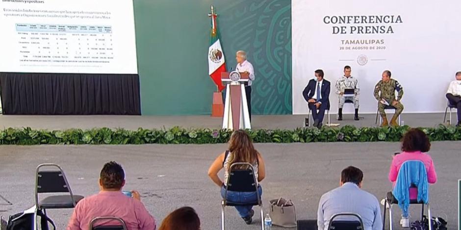Andrés Manuel López Obrador hizo los señalamientos en su conferencia de prensa.