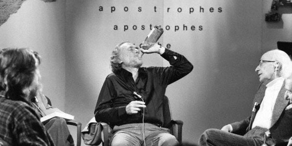Charles Bukowski en el programa francés Apostrophes, 1978.