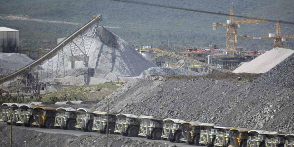 Zona minera en operaciones en Zacatecas.
