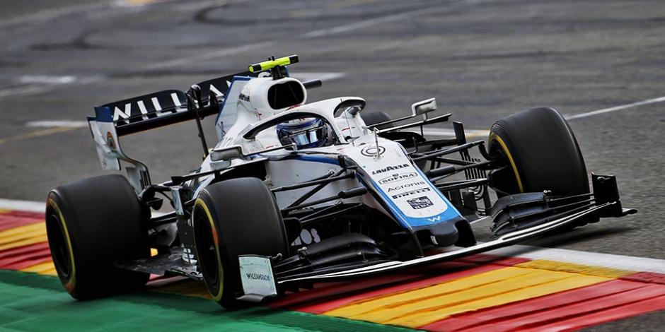 Un Williams durante un GP de la Fórmula 1