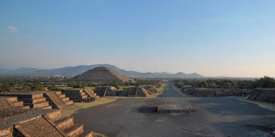 La obra irregular que afectó vestigios arqueológicos en Teotihuacan fue asegurada..