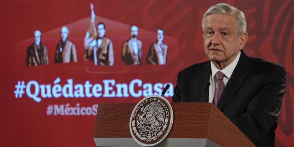 El presidente de México, Andrés Manuel López Obrador, el 3 de septiembre de 2020.