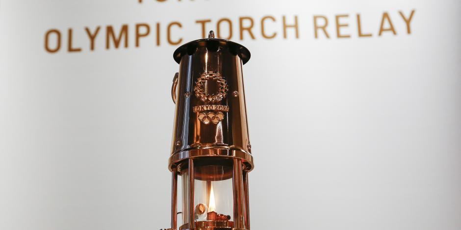 La llama de los Juegos Olímpicos en el Museo Olímpico de Tokio, el pasado 31 de agosto.
