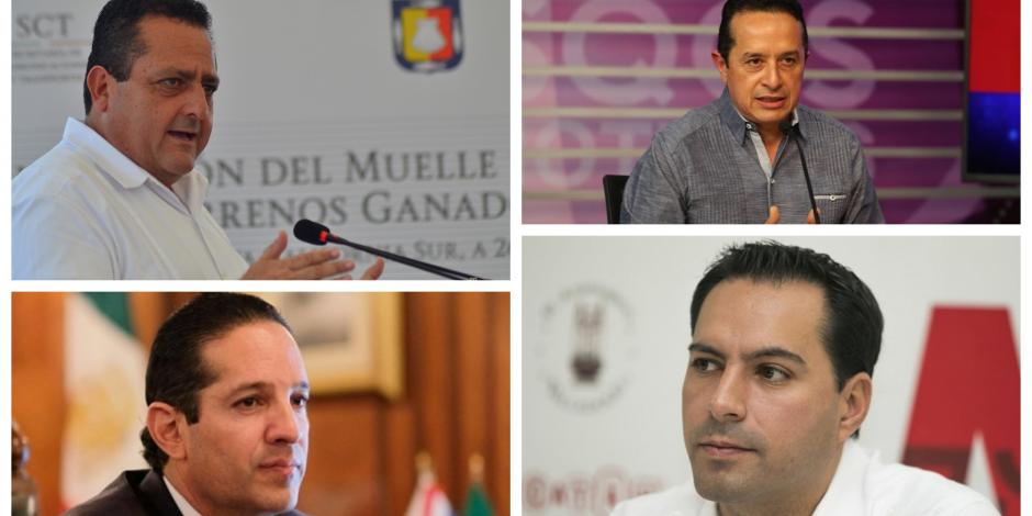 Carlos Mendoza Davis, Francisco Domínguez Servién, Carlos Manuel Joaquín González y Mauricio Vila Dosal permanecerán en la CONAGO.