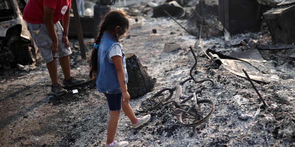Más de 500 mil personas en Oregón fueron forzadas a evacuar sus casas debido a los incendios forestales.
