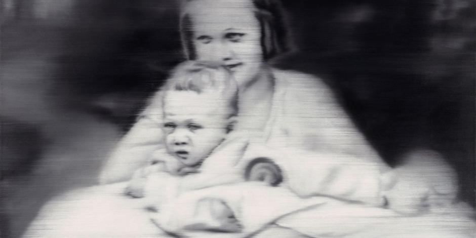 Gerhard Richter, La tía Marianne, óleo sobre tela, 1965.