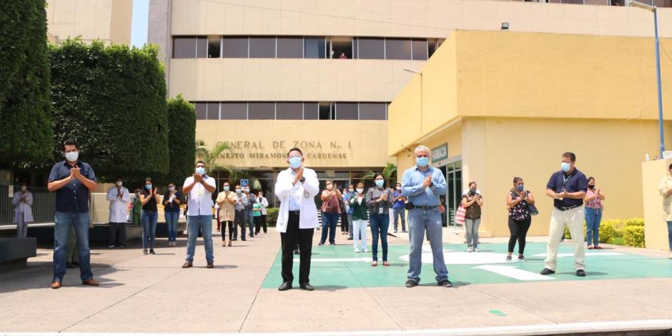 En Nayarit, el Hospital General de Zona No.1 del Instituto Mexicano del Seguro Social (IMSS) resultó ganadoren la rifa del avión.