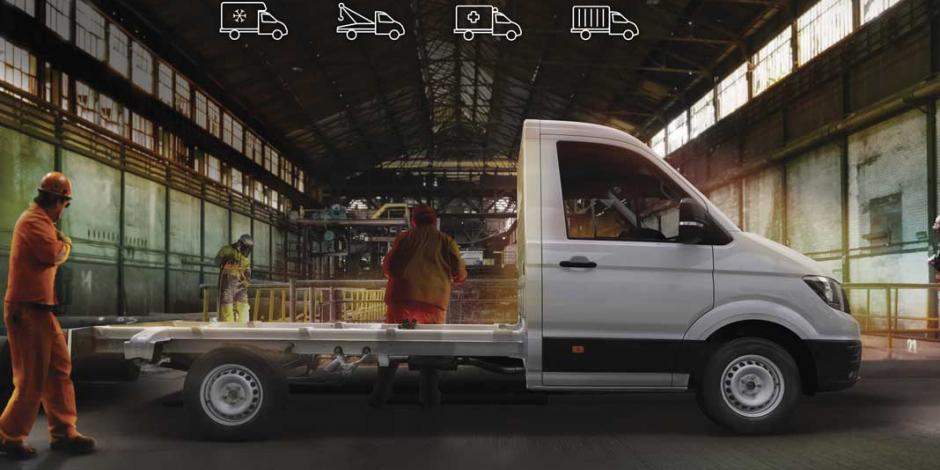 Camioneta de carga de Volkswagen, una de las más dinámicas del mercado.