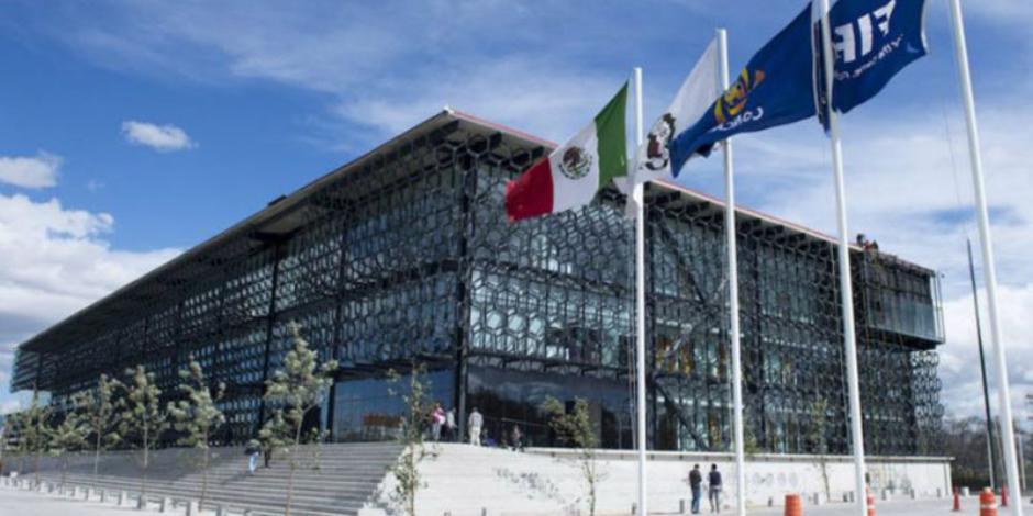 Instalaciones de la Femexfut en Toluca, Estado de México.