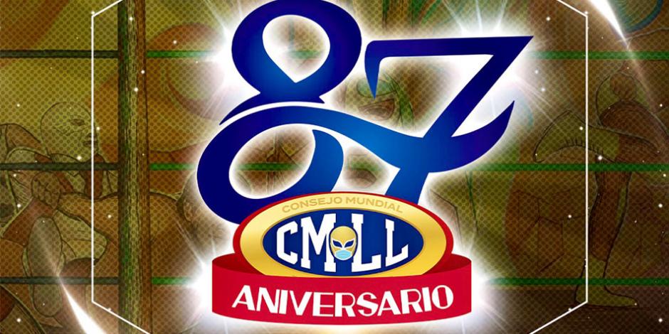Este viernes 25 de septiembre de celebrará el Aniversario 87 del CMLL.