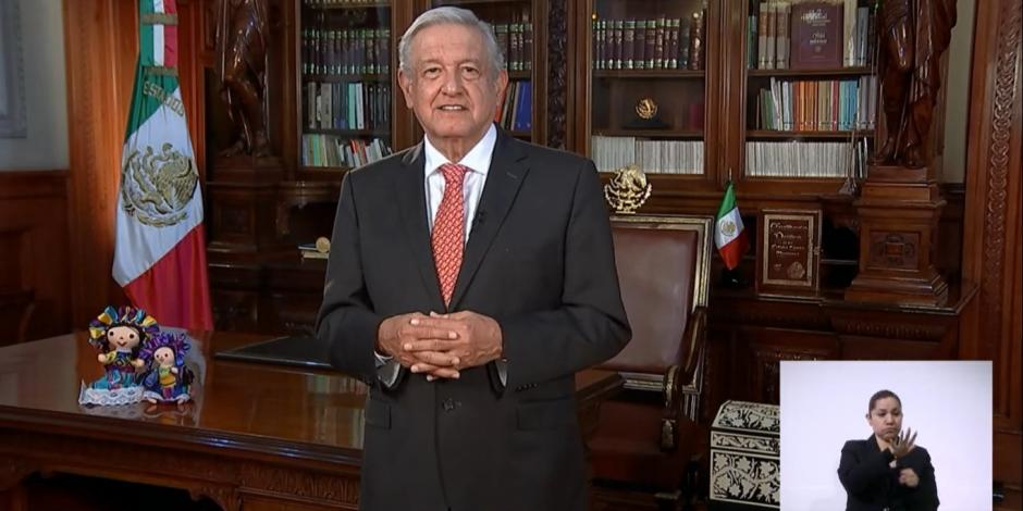 El Presidente López Obrador en la inauguración del Tianguis Turístico Digital