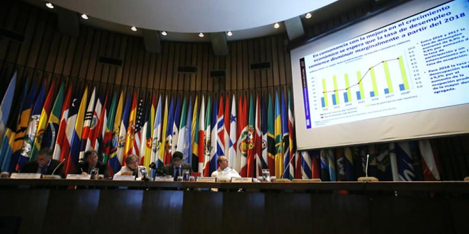 Reunión de la Comisión Económica para América Latina y el Caribe.
