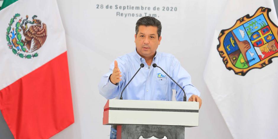 El gobernador de Tamaulipas, Francisco García Cabeza de Vaca.