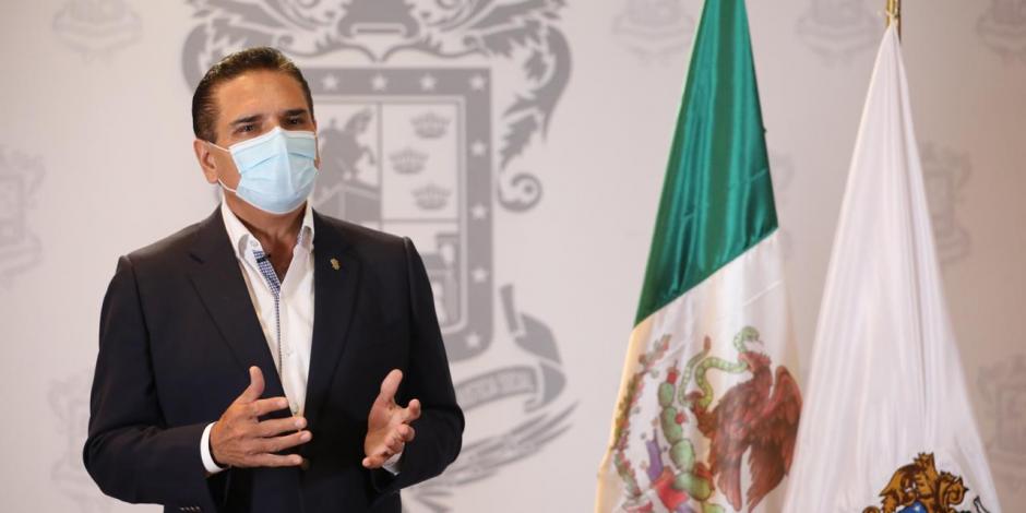 El gobernador de Michoacán, Silvano Aureoles Conejo