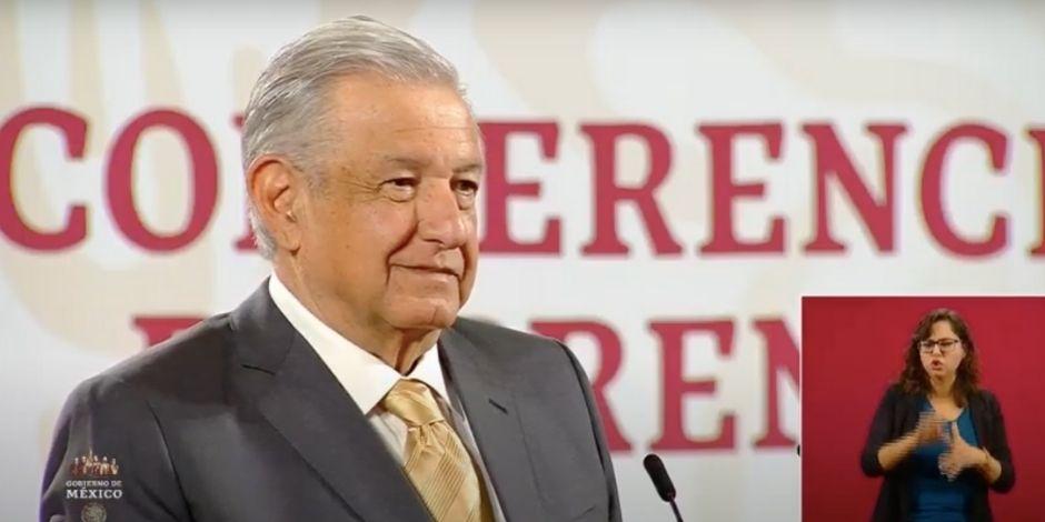 El presidente de Mexico, Andrés Manuel López Obrador, el 1 de octubre de 2020.