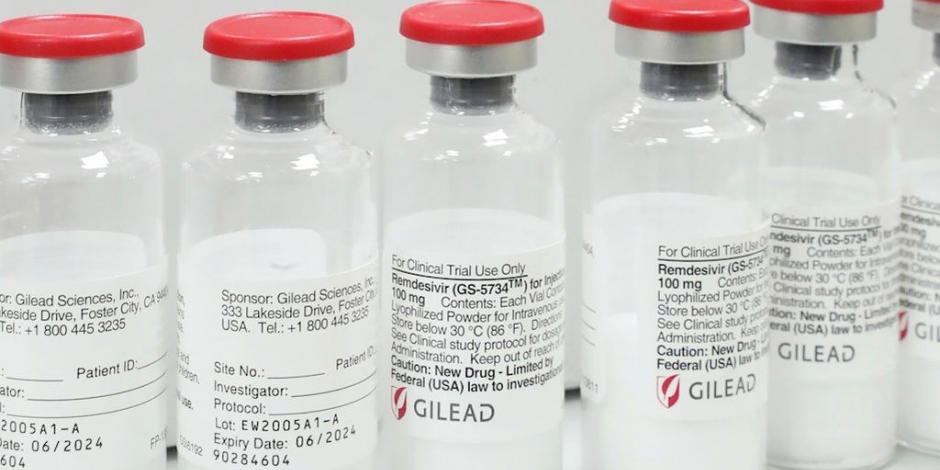En junio, la Casa Blanca ordenó la compra de casi toda la utilidad (hasta septiembre) del fármaco producido por la empresa estadounidense Gilead Sciences.