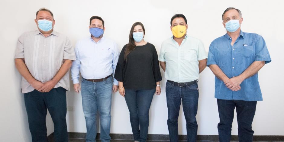 PAN, PRI, PRD, PRS y Partido Humanista en Baja California Sur buscan aliarse para "evitar que Morena destruya al estado".