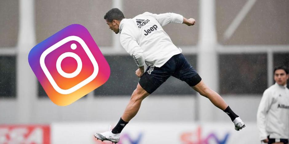 Cristiano Ronaldo es el atleta con más seguidores en Instagram.